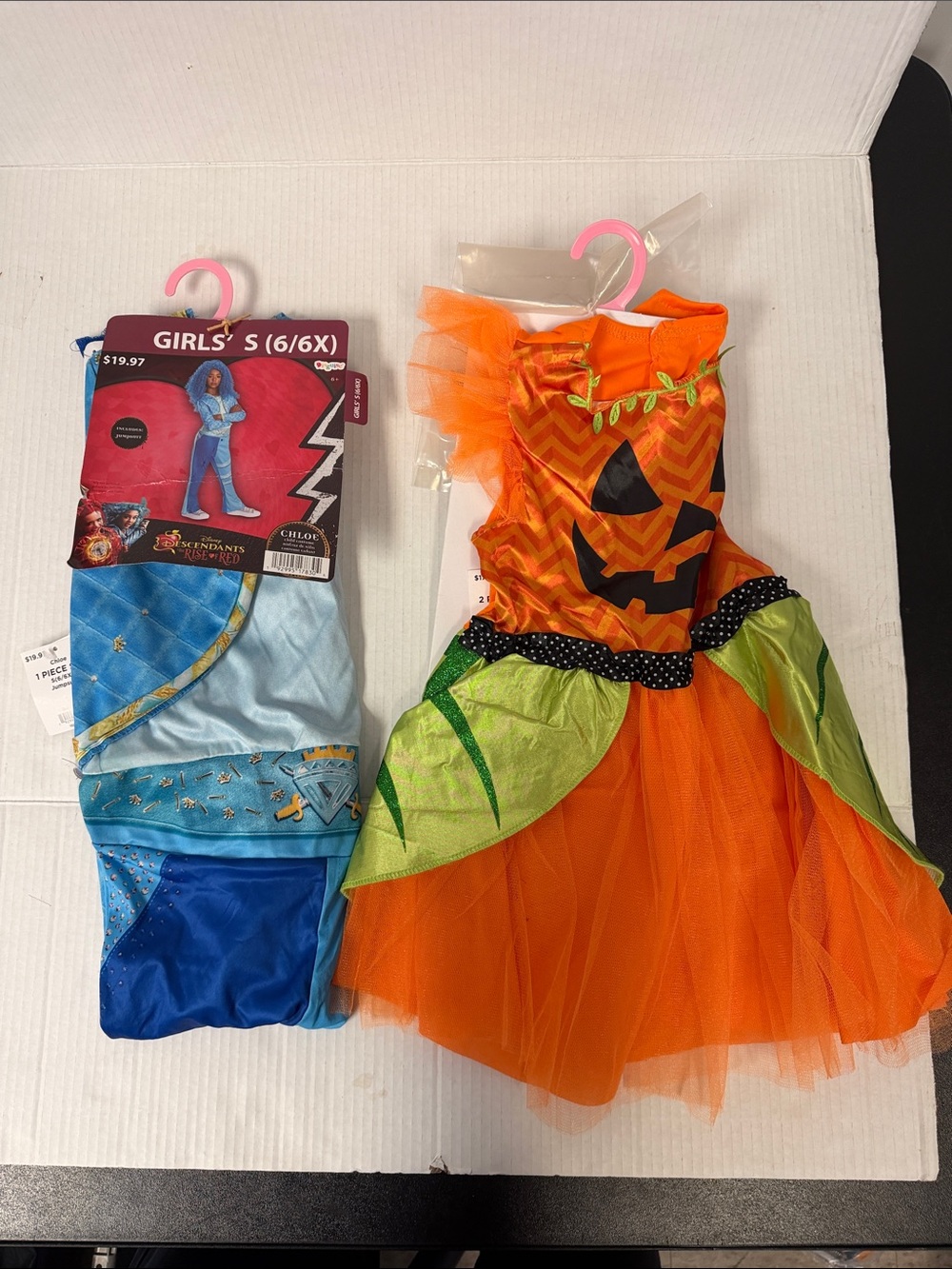 Disguise Orange and Green Pumpkin Tulle Dress Costume